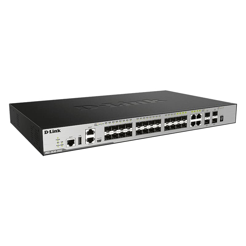 SWITCH 28P D-LINK DGS-3630-28SC