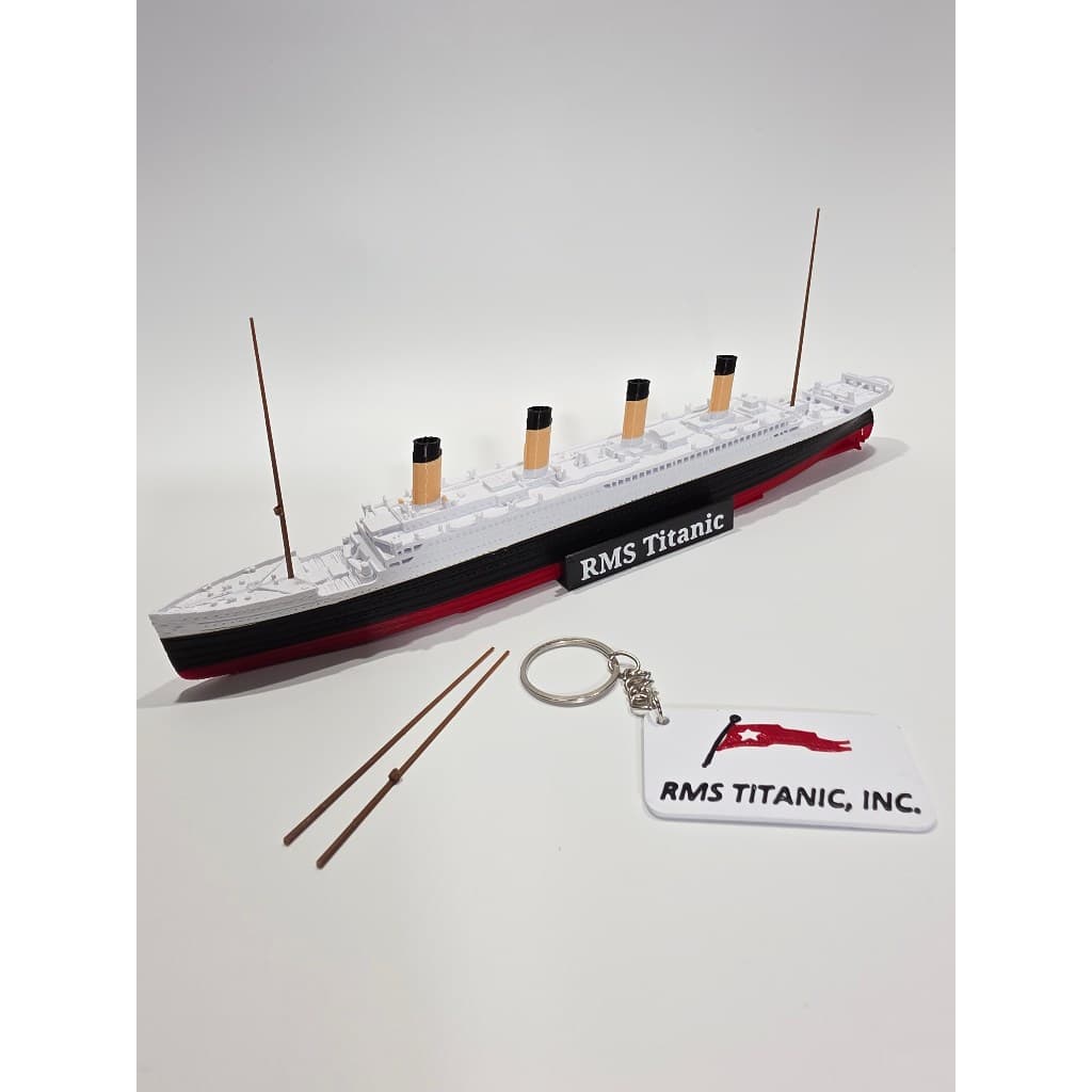RMS Titanic - 3d - 1:1000 - Plastimodelismo - White Star Line - Navio  - O primeiro e mais completo