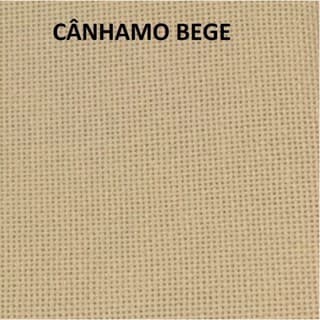 Cânhamo Grosso Bege Para Bordar Largura 1,40