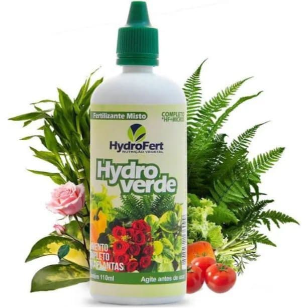 Adubo Líquido Completo Para Plantas Fertilizante HYDROVERDE - HYDROFERT