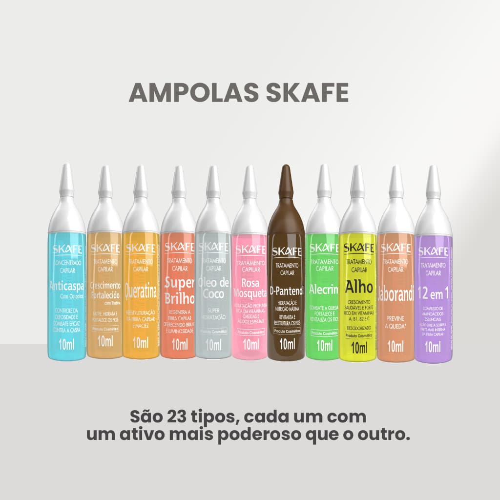 Ampolas de tratamento Skafe 10ml