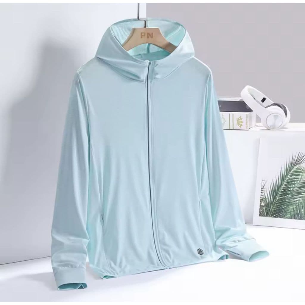 Jaqueta Feminina Leve Dry FiT Proteção Solar 50+ Com Capuz Para Caminhadas Esportes