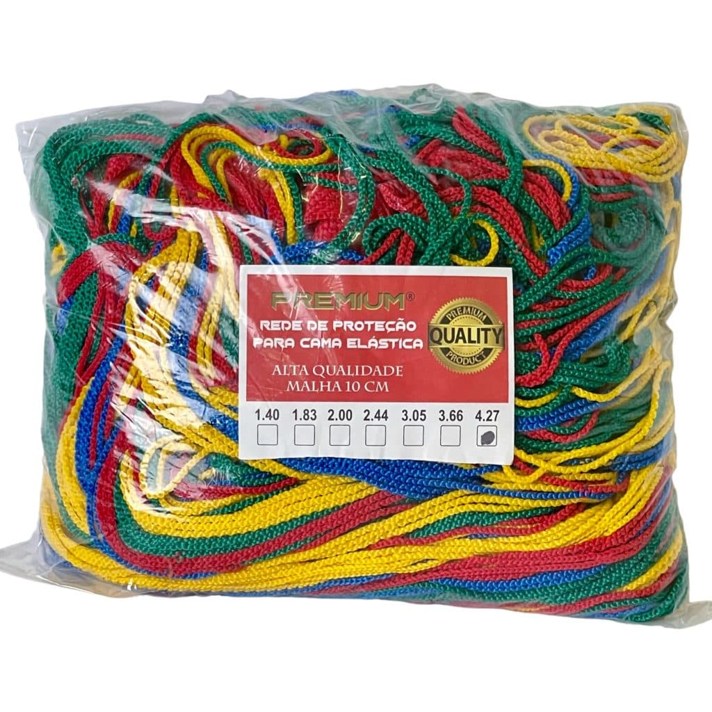 REDE DE PROTEÇÃO PARA CAMA ELÁSTICA 4,27M