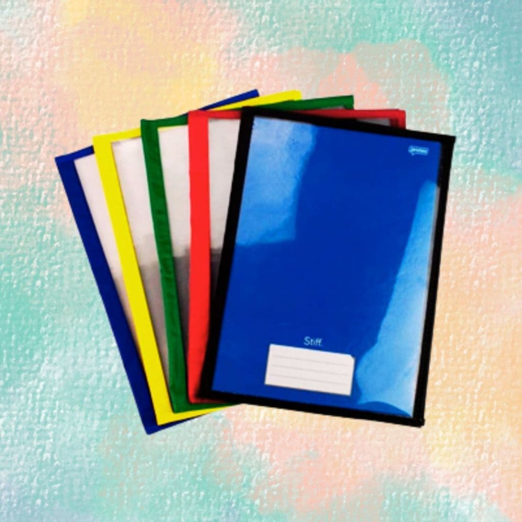 Capa Protetora de Acetato P/Caderno Brochurão Grande Color