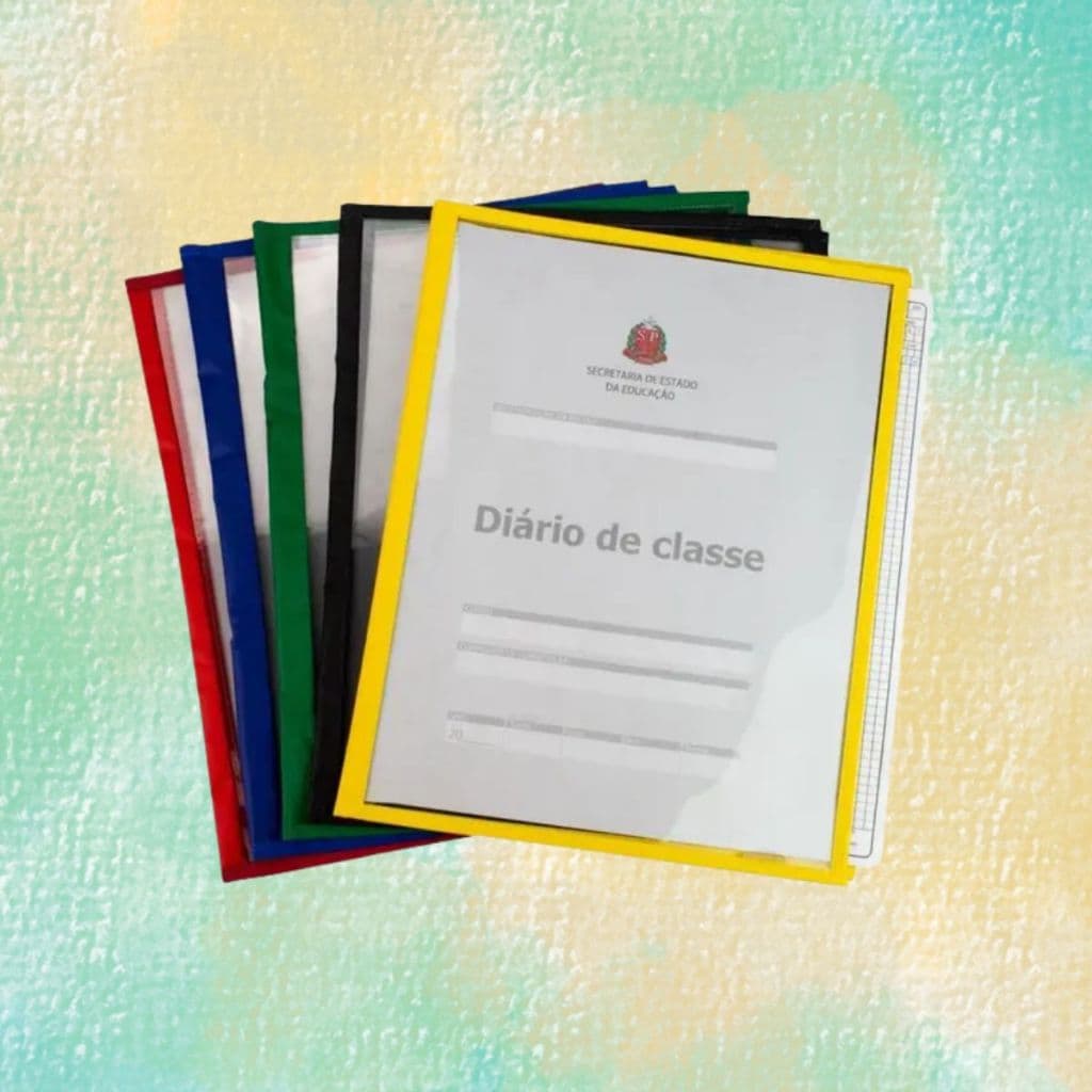 Capa Protetora de Acetato P/Diário Classe Professor Goodie