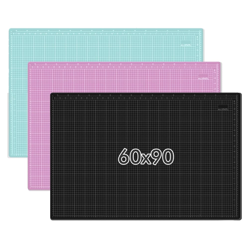 Base de Corte A1 90x60cm Dupla Face para Patchwork Artesanato Costura