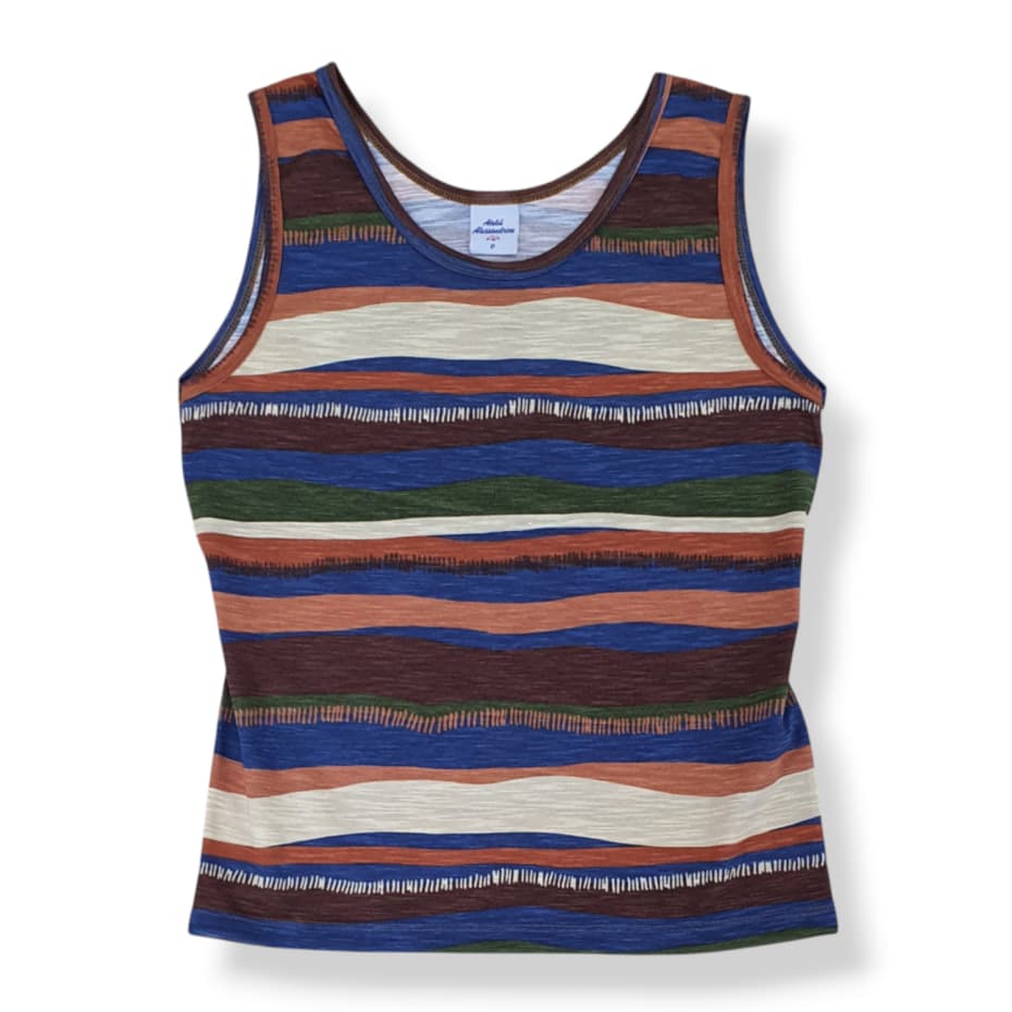 Regata Moda Feminina Básica Estampada Malha Soltinha Corpo Alça Larga