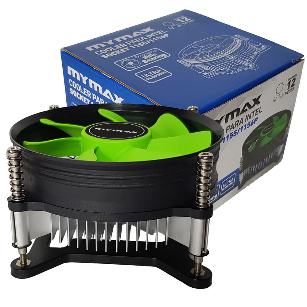 Cooler para Processadores Intel socket LGA 1150 1151 1155 1156 - MYMAX MYC/TX900-OR