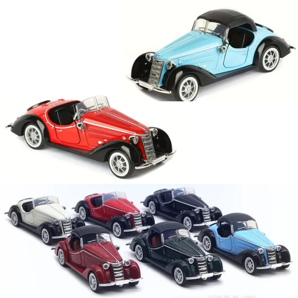 Miniatura Coleção Carrinho Antigo Audi Wanderer 1936 metal clássicos