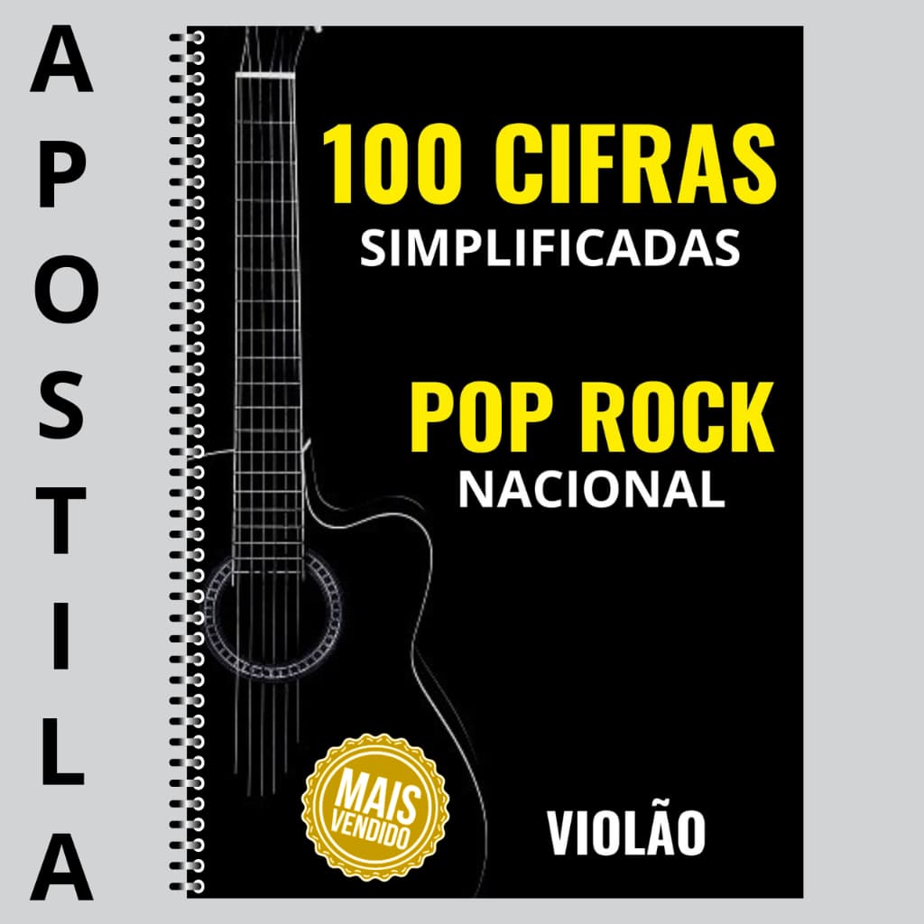 Rock Nacional no Violão – Apostila com Músicas Clássicas e Cifras Fáceis