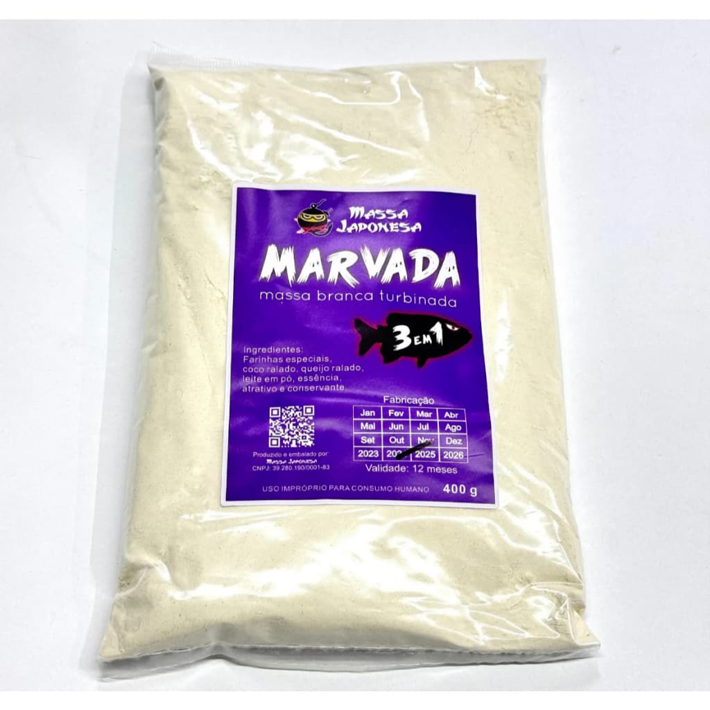 Marvada Massa Japonesa Branca Para Pesca
