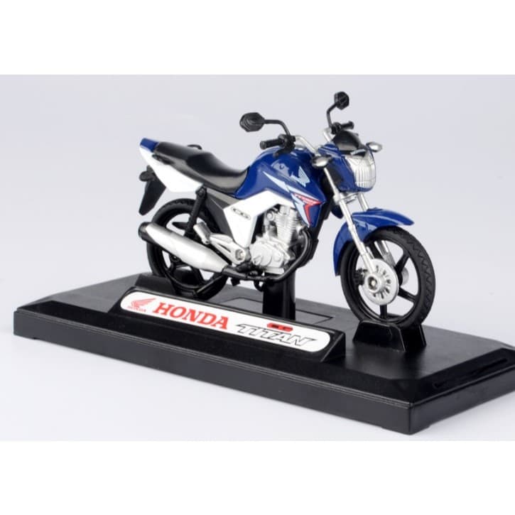 Miniatura Moto Honda CG Titan 160 150 Motormax 1:18