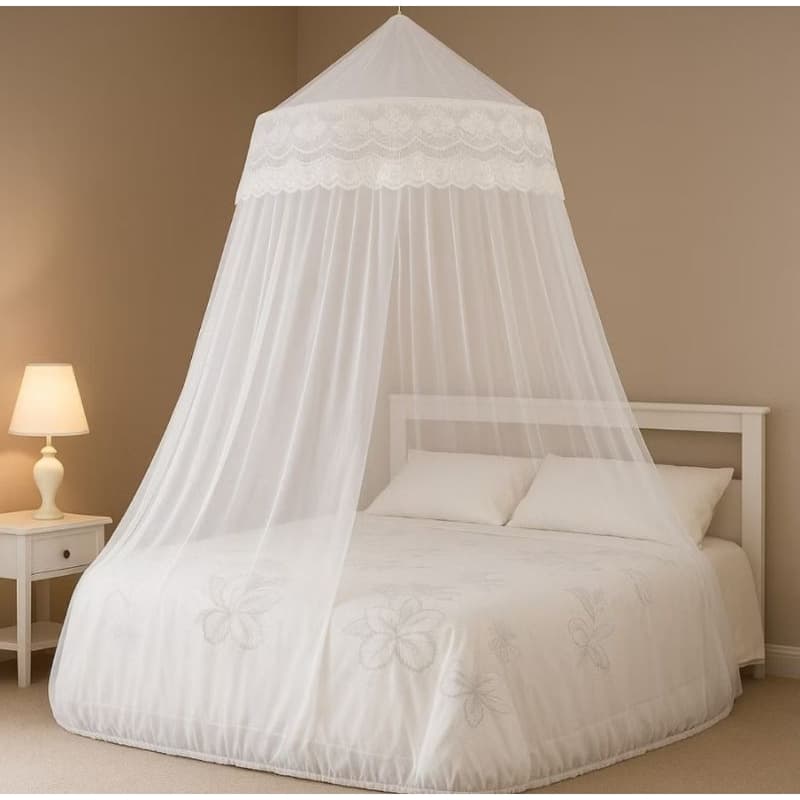 Mosquiteiro Teto Gigante C/ Elástico Peruano Casal/Box/Queen/king