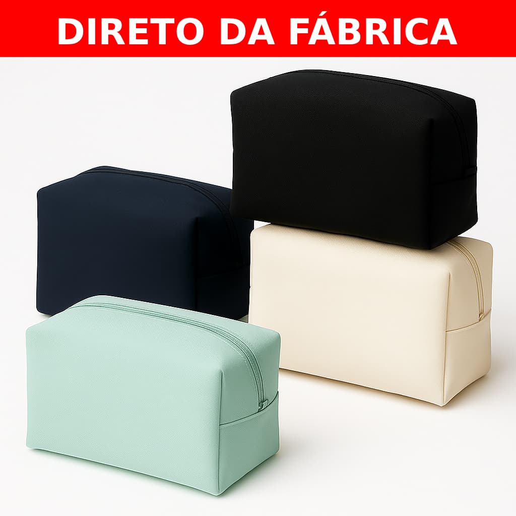 Kit De Necessaire Lisas Para Personalizar Brinde