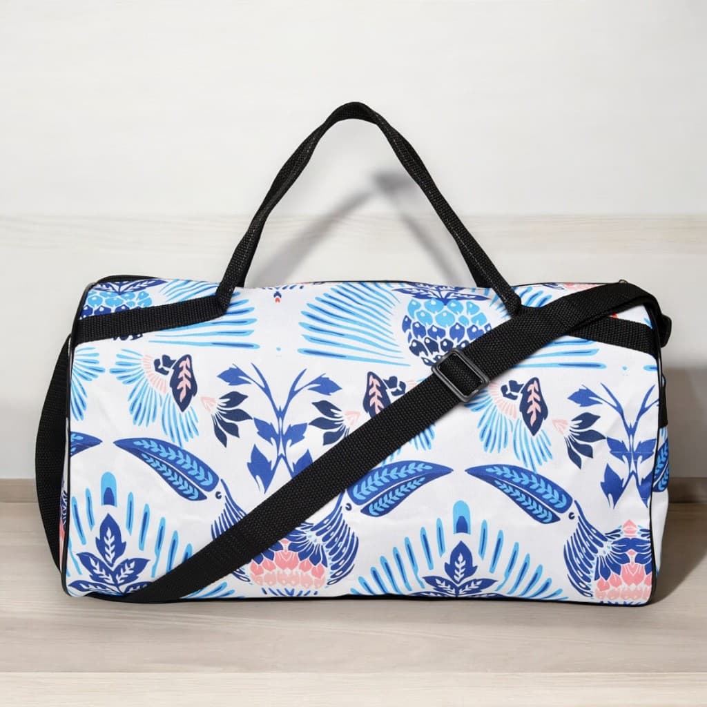 Mala de Viagem Média Alça Regulável Removível Estampada Verão