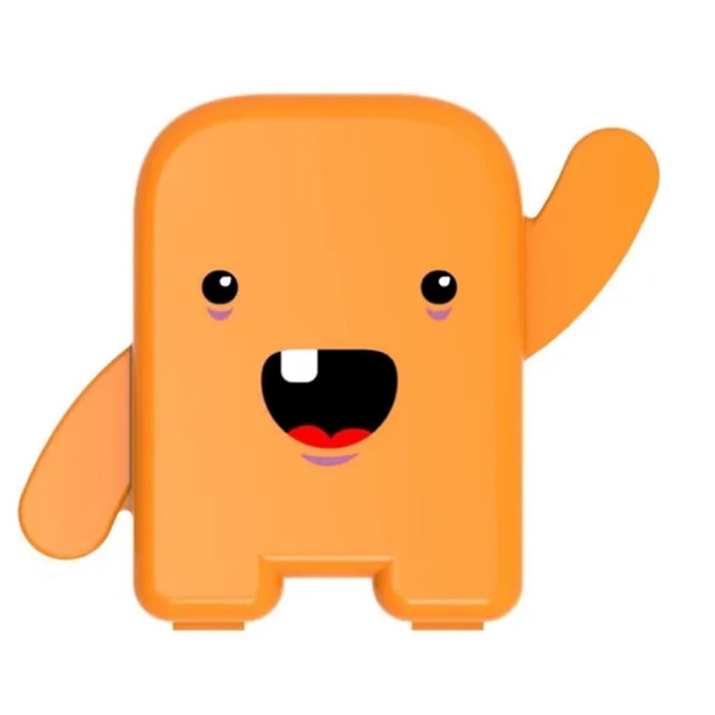 Caixinha Estojo Porta Guarda Dentes Dentinhos De Leite Angie By Angelus Laranja