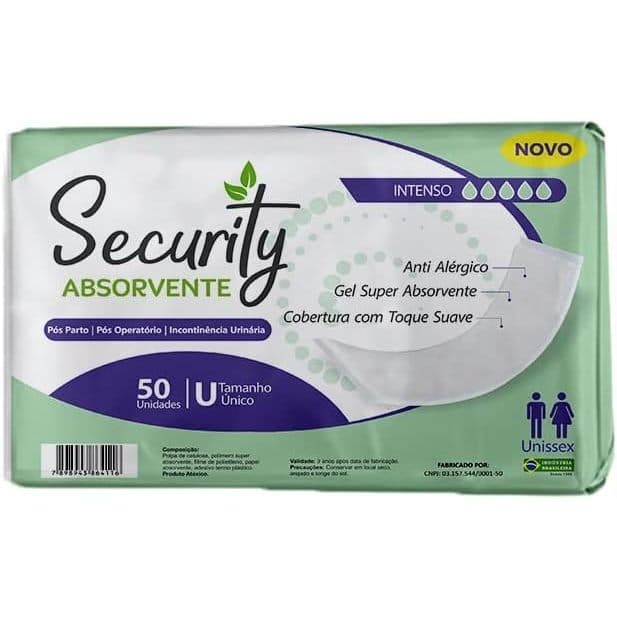 Absorvente Geriátrico Adulto Security – Kit Econômico | Conforto e Segurança Diária