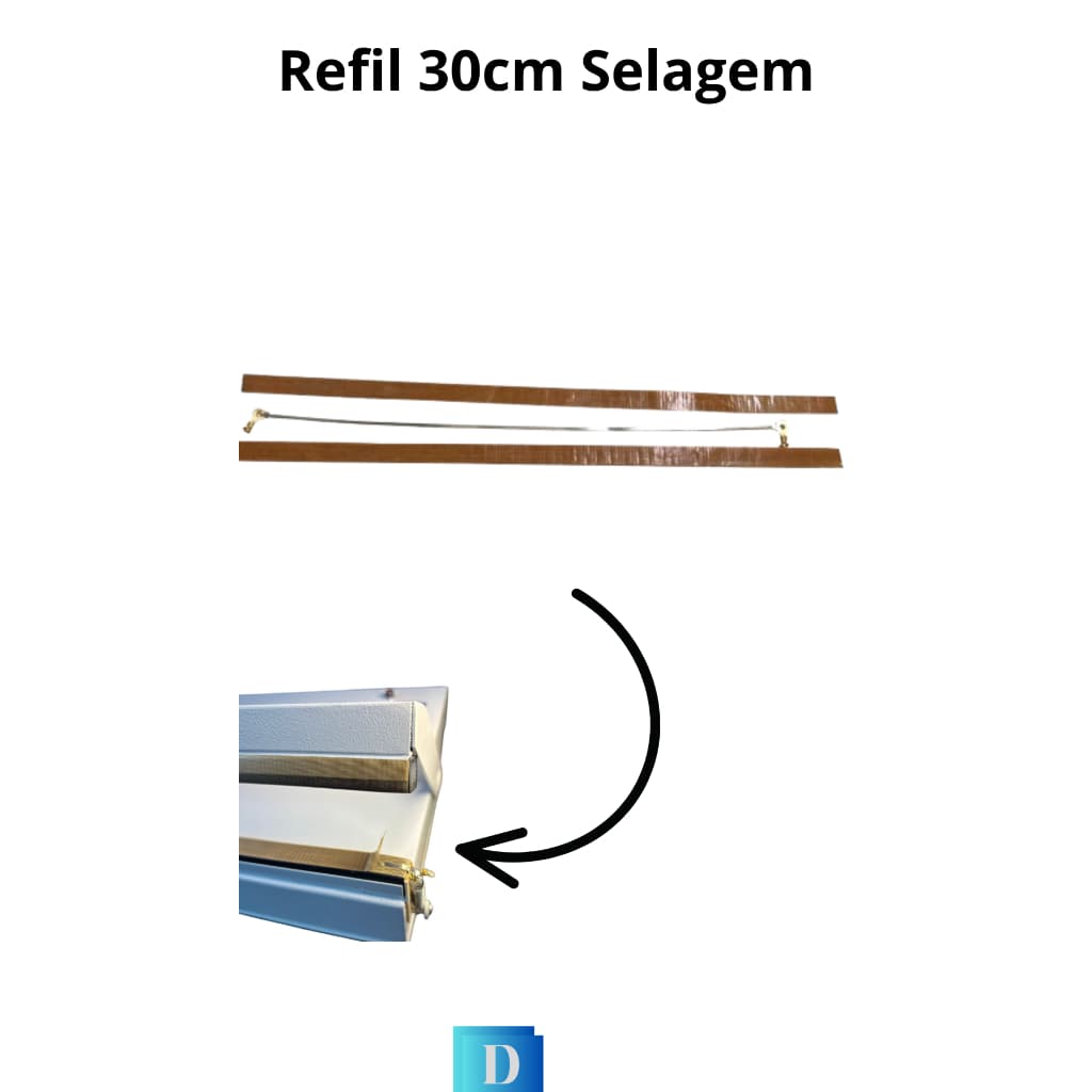 Refil Para Máquina Seladora 30cm Selagem