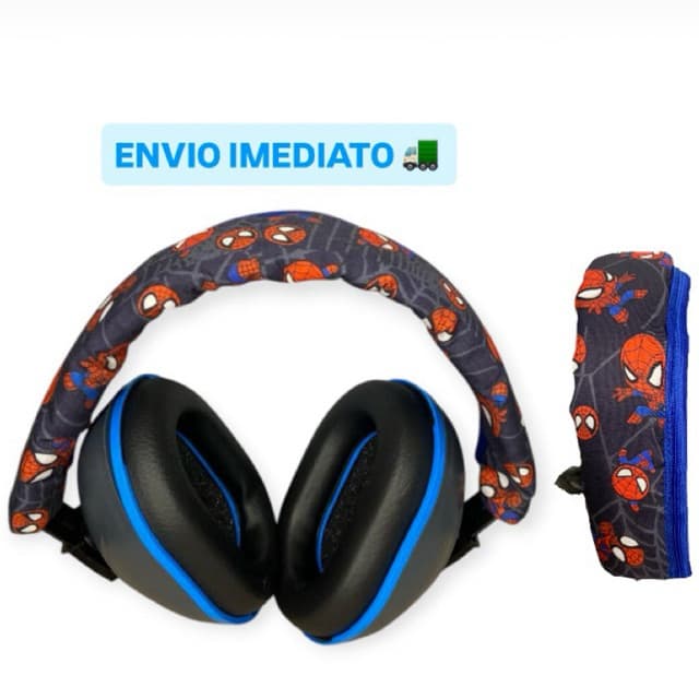 Abafador de ruidos para autista Homem aranha