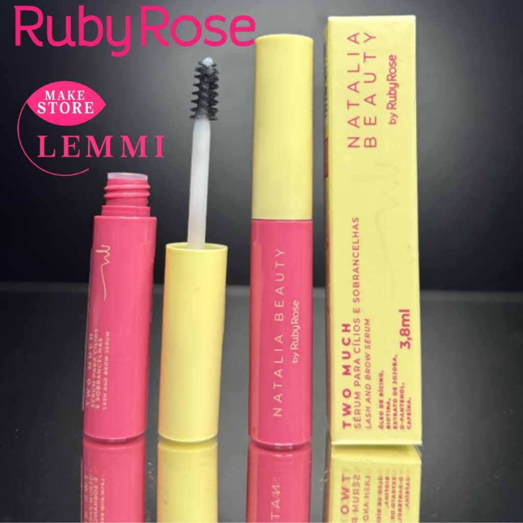 Serum Para Sobrancelha Two Much Natalia Beauty Ruby Rose