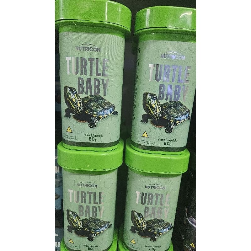 Ração Nutricon Turtle Baby 80gr