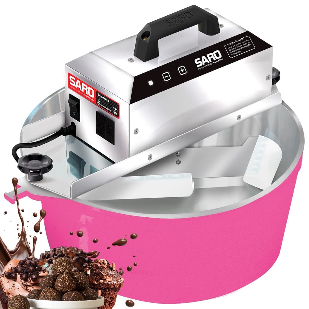 Panela Mexedora de Doces Automático Elétrica 10 Litros SARO PA10RK Bivolt