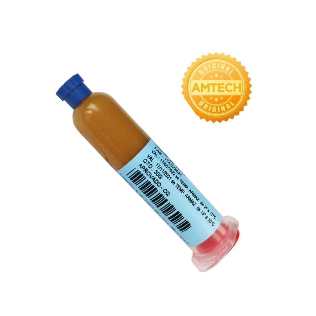 Fluxo de Solda em Pasta Amtech RMA 223 30G Lead Free  Original 01371