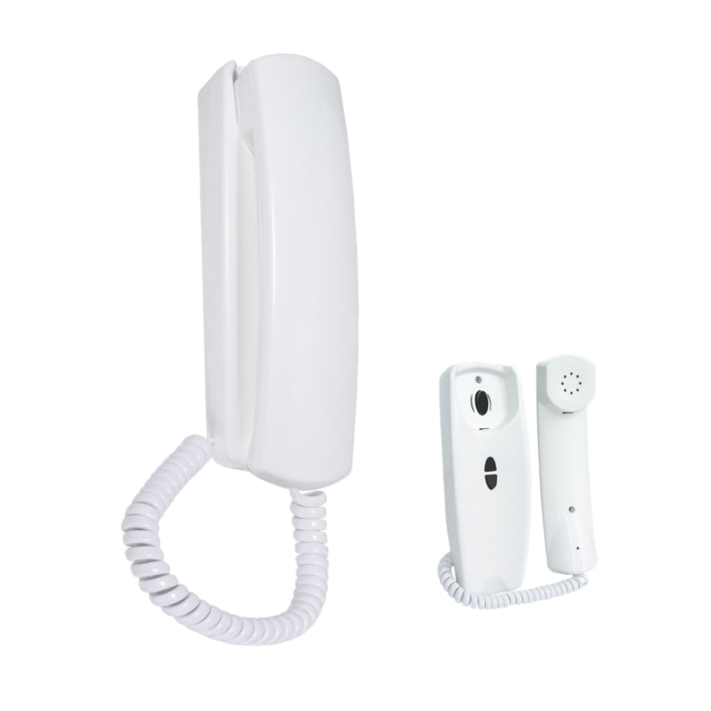 Monofone Branco para extensão 2 fios