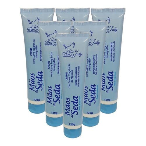 06 und Maos de Seda 120g San Jully Cosméticos