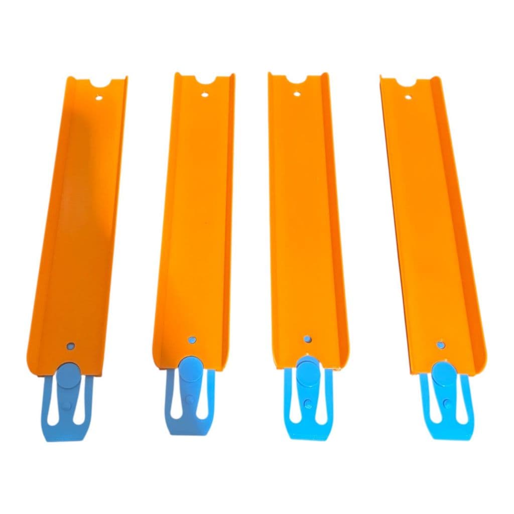 Pista Hot Wheels compatível Reta 20 cm com conectores Kit (COMPRA EM DIAS ÚTEIS ENVIO NO MESMO DIA)