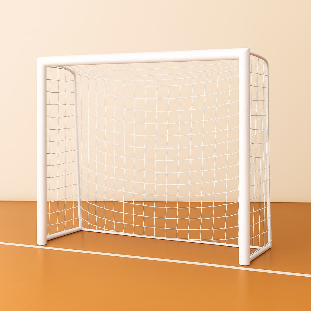 MEIO PAR DE REDE PARA  FUTEBOL DE SALÃO FUTSAL 2MM NYLON NÃO É O PAR TRAVE NÃO INCLUSA