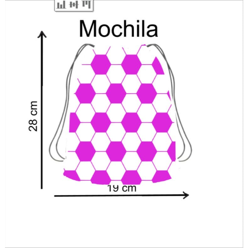 Kit Lembrancinha Mochila Saco FUTEBOL personalizado, para festas e aniversários