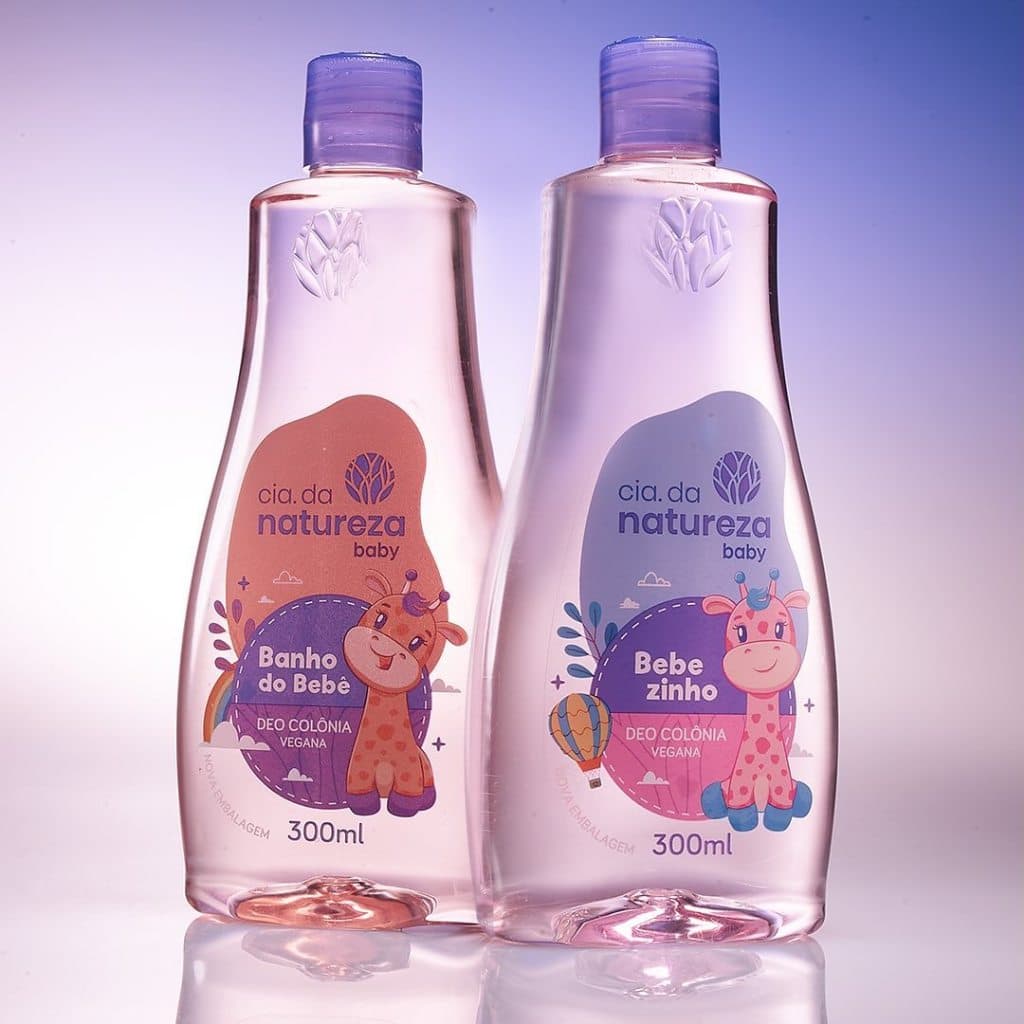 Banho do Bebê  Cia da Natureza Deo Colônia Baby 300ml