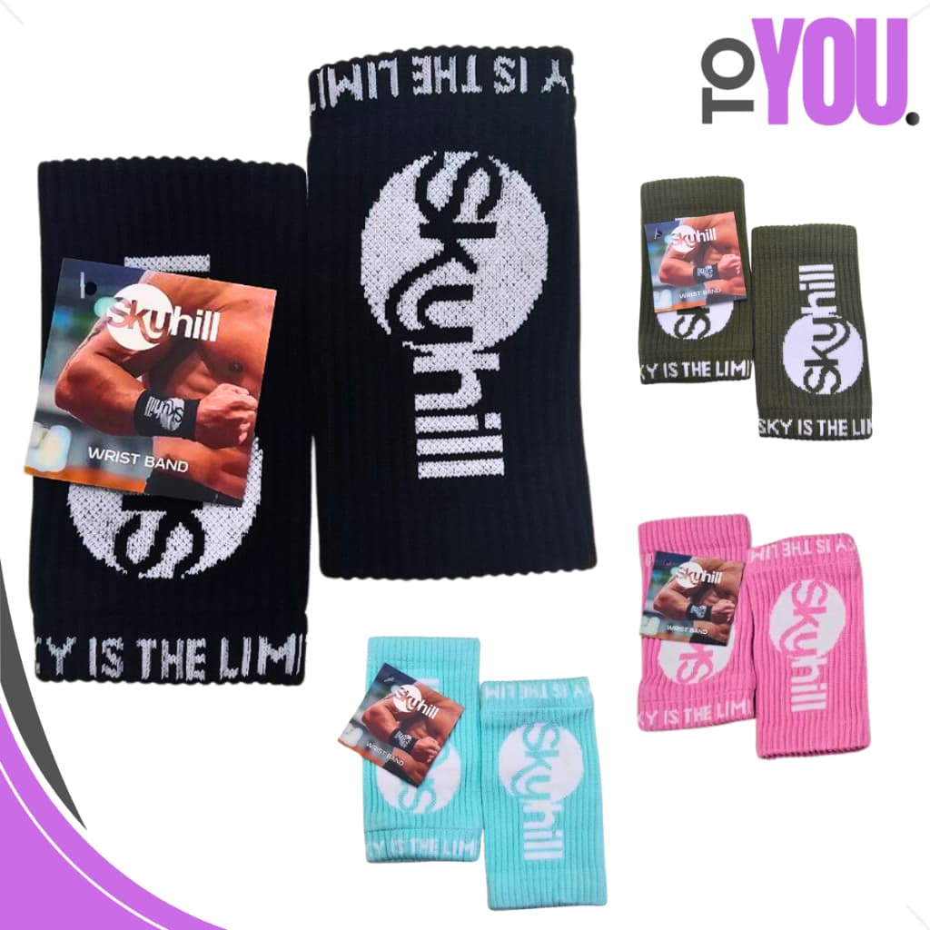 Munhequeira Canelada de Suor SkyHill Crossfit Original