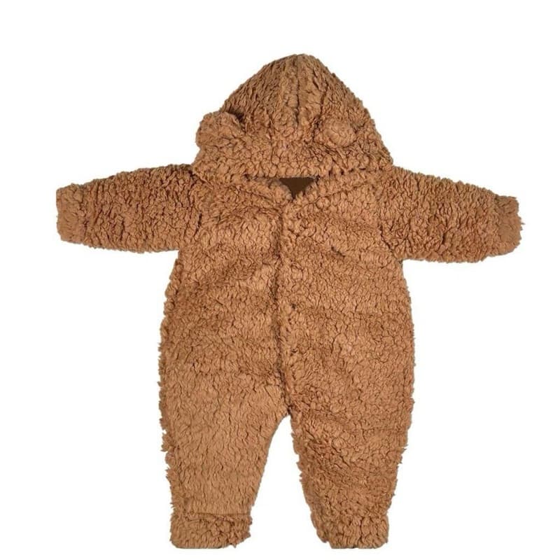 Macacão Peluciado com Orelhinhas RN ao 01– Quentinho e Confortável