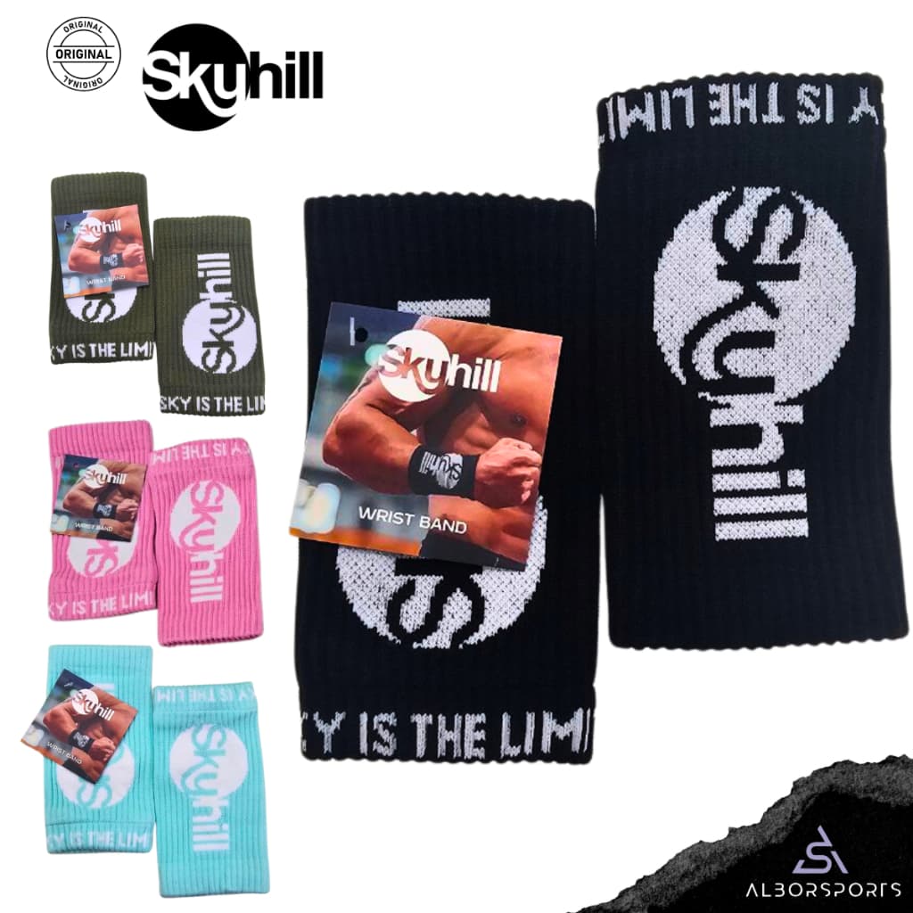 Munhequeira Canelada de Suor SkyHill Crossfit Original
