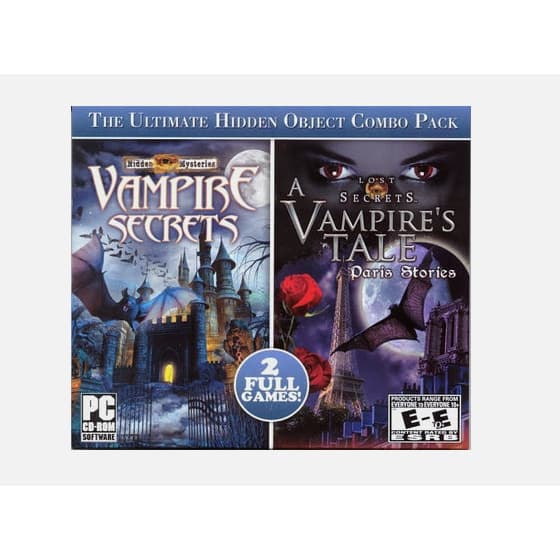 Hidden Mysteries Vampire Secrets Lost Secrets: Vampire's Tale Jogo Para Pc Cd Rom Importado
