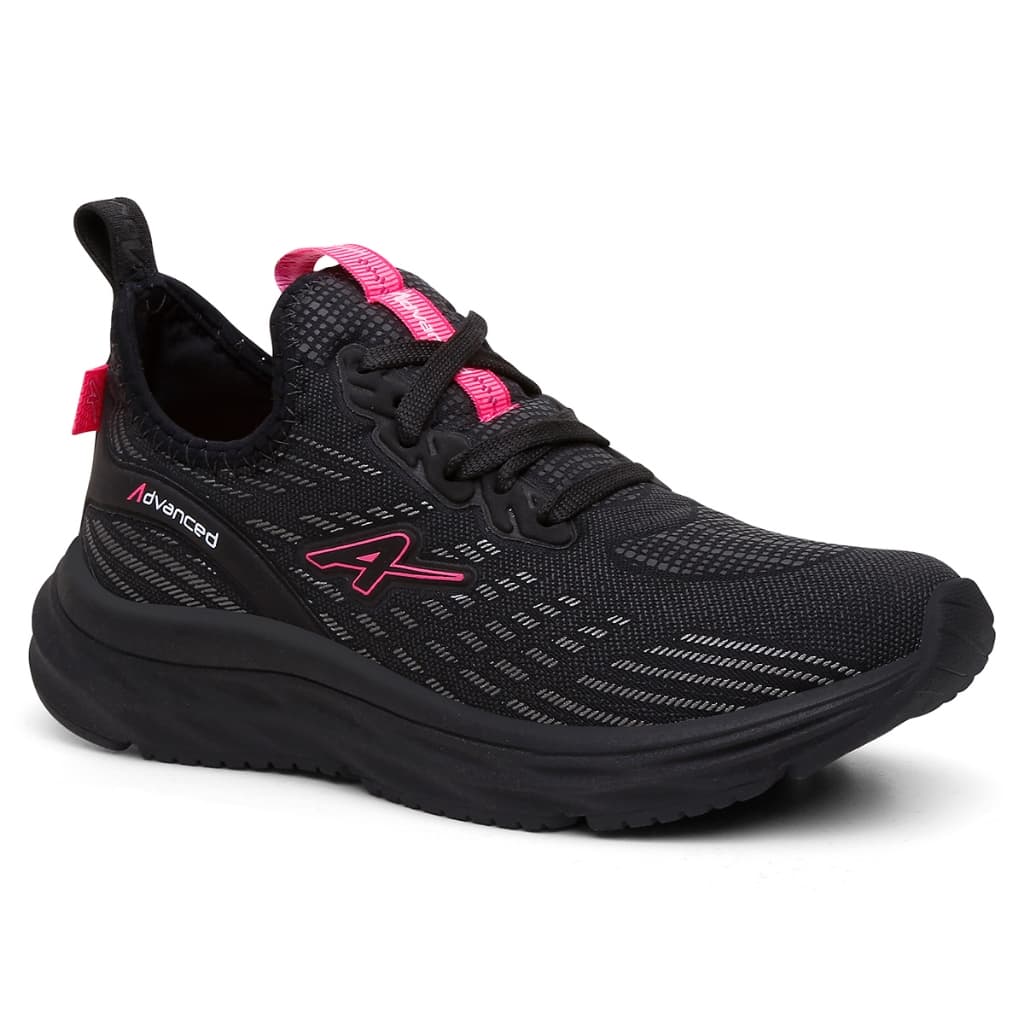 Tênis Feminino Advanced Run Academia Fitness Flexível VL061