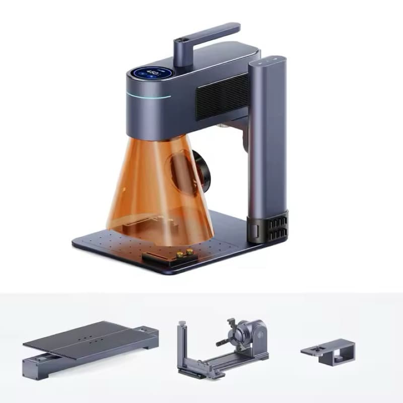 Laserpecker 4 Máquina Gravação Duplo Laser Todos Acessórios