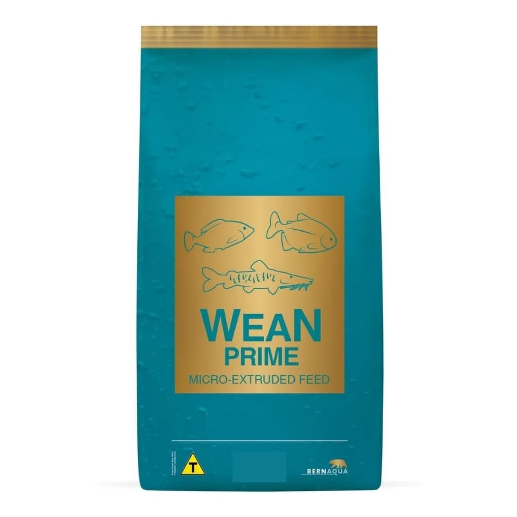 Ração Nutripiscis Wean Prime Starter 0,8 e 1,3 mm Para Todo Tipo De Peixe  Adm Benaqua Fracionada