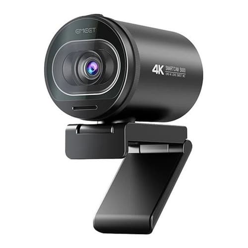 Webcam Emeet Smartcam S600 4k Com Foco Automático Preto