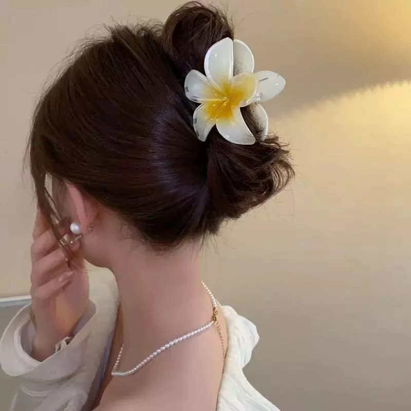 Kits 3 Peças Grampos piranha De Cabelo Flor De Feriado De Praia Barrettes