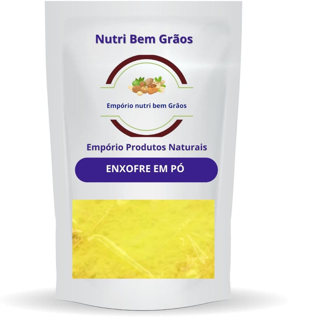 Enxofre em Pó 100% Puro