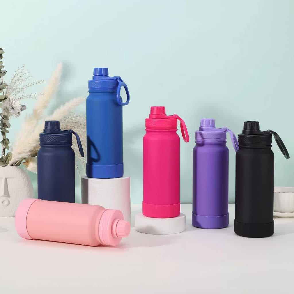 Garrafa Térmica Com Alça Academia 350ml/600ml/800ml/1000ml/1200ml  26
