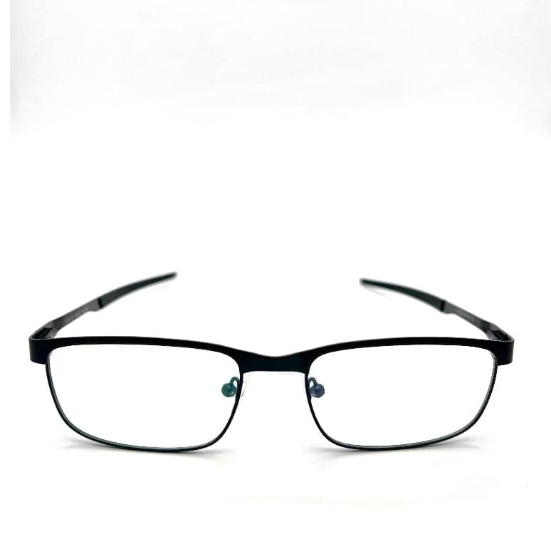 Armação de óculos sem grau masculino retangular metal modelo OX 3222