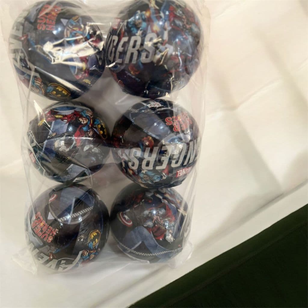 Bola Personagem  Com Surpresa Kit Com 6 Unidades (ENVIO IMEDIATO)