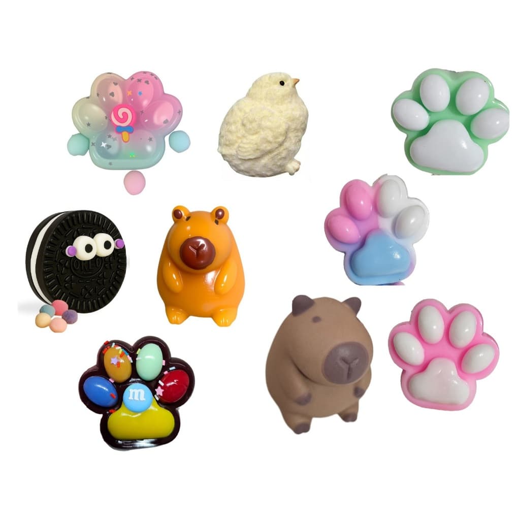 Squishy Taba Brinquedo Anti Stress Squishy Fidget Tik Tok Varios Modelos Escolha