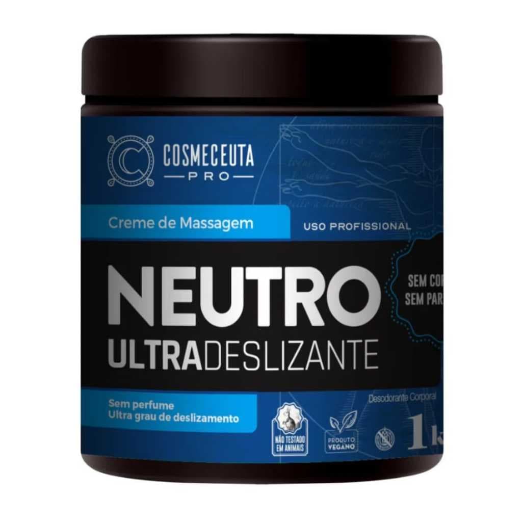 Creme de Massagem Neutro Ultradeslizante 1kg - Cosmeceuta
