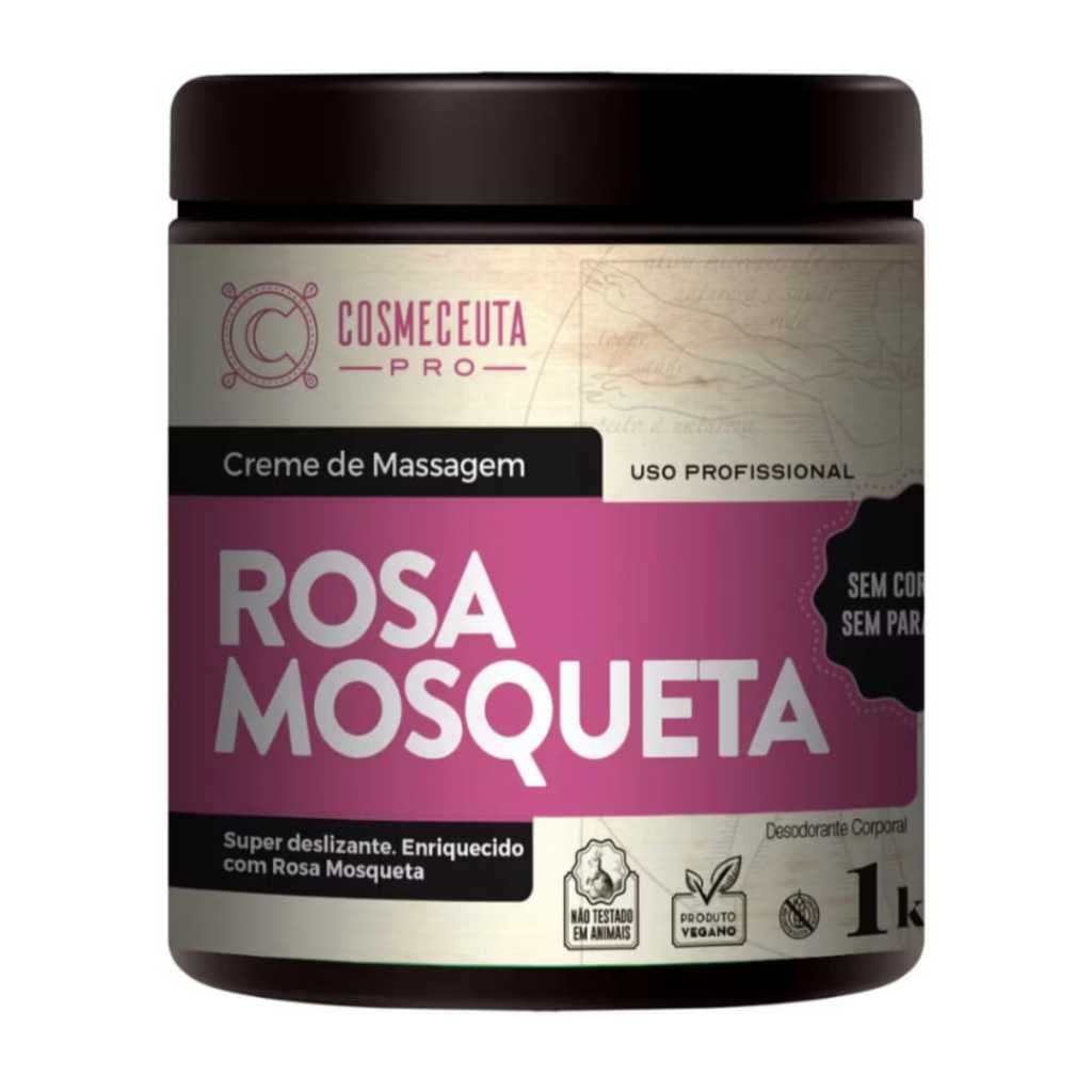Creme de Massagem Rosa Mosqueta 1kg - Cosmeceuta