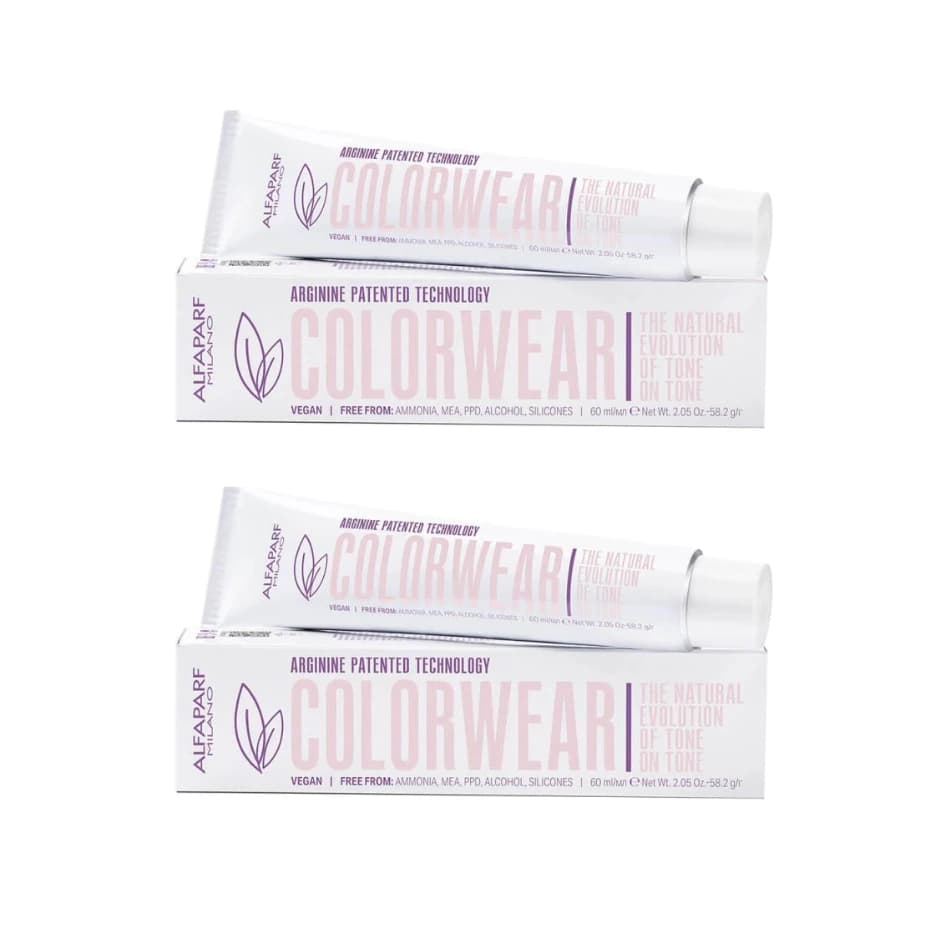 Kit 2 unidades Color Wear Alfaparf Vegano Sem Amonia Escolha A Cor